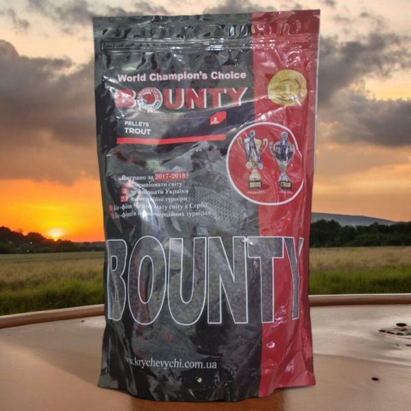 Пеллест Bounty Pellets Trout 800гр, форелевий пелетс Bounty 2мм 3 TR009 фото