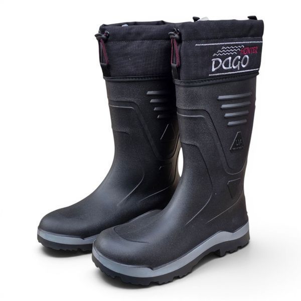 Тактические всесезонные резиновые сапоги Dago RB 201 черные Dago RB 201 черные фото