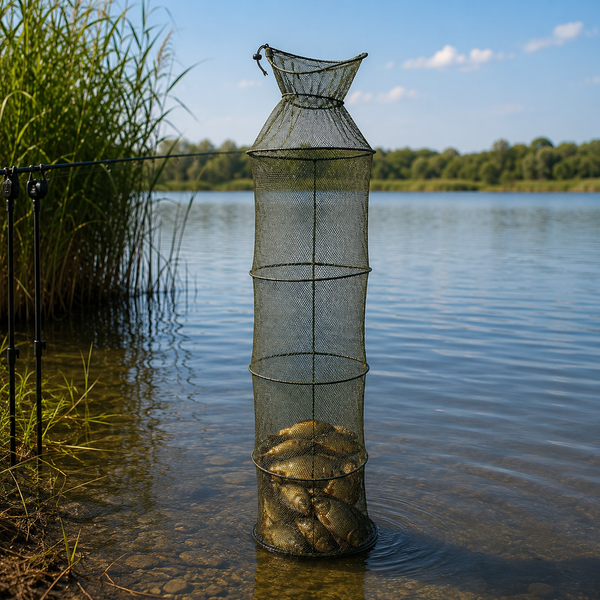 Садок шестисекційний Carp Zoom Eco-N Keepnet довжина 1,8 м CZ0047 фото