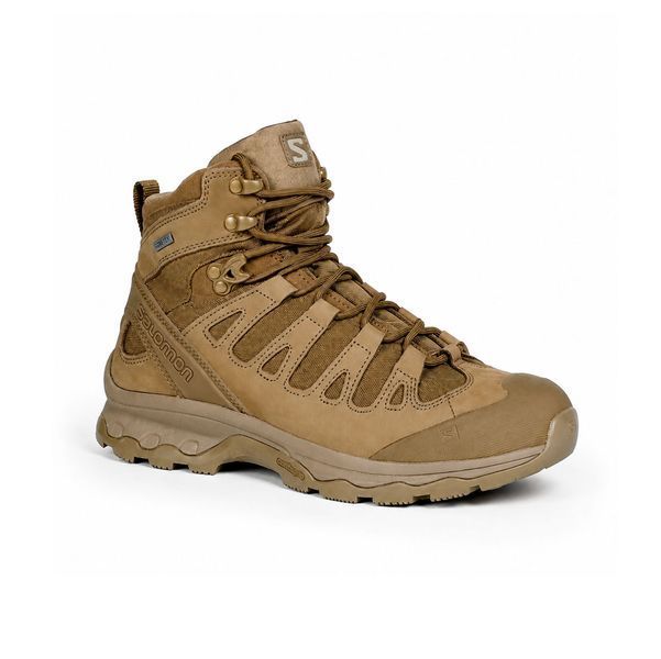 Тактичні демісезонні черевики Salomon Quest 4D GTX Forces 2 Gore-Tex, койот Salomon Quest 4D койот фото