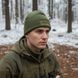 Тактическая теплая шапка 5.11 олива Шапка 5.11 олива фото 5