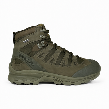 Черевики тактичні демісезонні Salomon Quest 4D GTX Forces 2 Olive з мембраною Gore-Tex Salomon Quest 4D хаки фото
