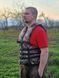 Камуфльований страхувальний жилет Vulkan Progress 90-120кг Progress 2XL-3XL дубок фото 4