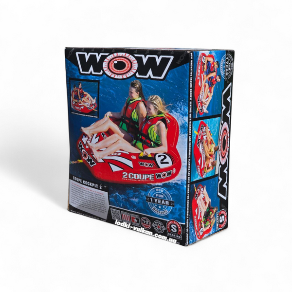 Двомісний водний атракціон Wow Coupe Cockpit 2 Wow Coupe Cockpit 2 фото