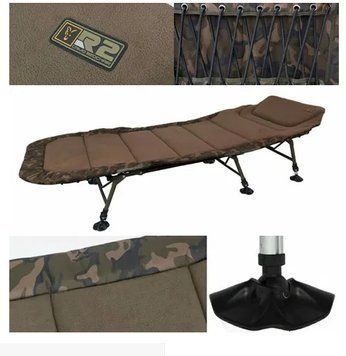 Карпова розкладачка FOX R2 camo standard bedchair (CBC055) CBC055 фото