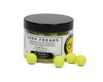Поп апы с повышенной плавучестью CC Moore Carp Freaks + Pop Ups Yellow 13-14mm (45шт) 90456 фото