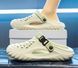 Стильные дышащие кроксы Wave Step с мягкой амортизацией и антискользящей подошвой Wave Step Хаки фото 5