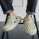 Стильные дышащие кроксы Wave Step с мягкой амортизацией и антискользящей подошвой Wave Step Хаки фото 9
