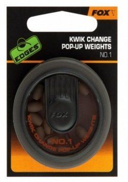 Швидкоз'ємні обтяжувачі Fox Kwik Change Pop -up Weights #1 CAC761 фото