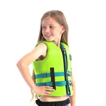 Детский страховочный жилет унисекс Jobe Neoprene Vest Youth Lime Green ( от 128 до 164см) 244921011 фото