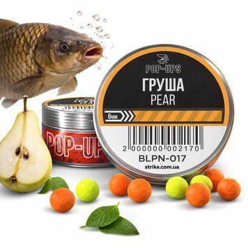 Поп апы Interkrill POP-UP 6mm Pear/Груша, 15г BLPN-017 фото