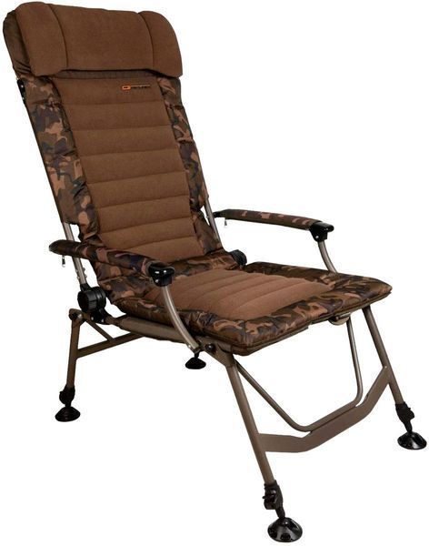 Кресло 150кг Fox Super Deluxe Recliner Chair, усиленное раскладное кресло Fox (Великобритания) CBC102 фото