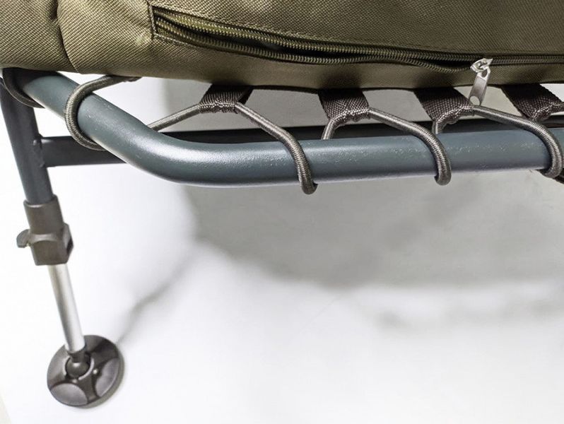 Фірмова розкладачка Carp Zoom Marshal Flat Bedchair до 150кг CZ4823 фото