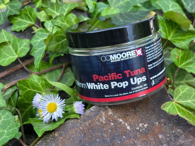 Поп-апи CC Moore Pacific Tuna White Pop Ups 14mm (45шт) 90129 фото