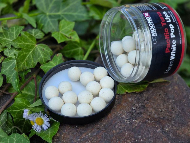 Поп-апи CC Moore Pacific Tuna White Pop Ups 14mm (45шт) 90129 фото