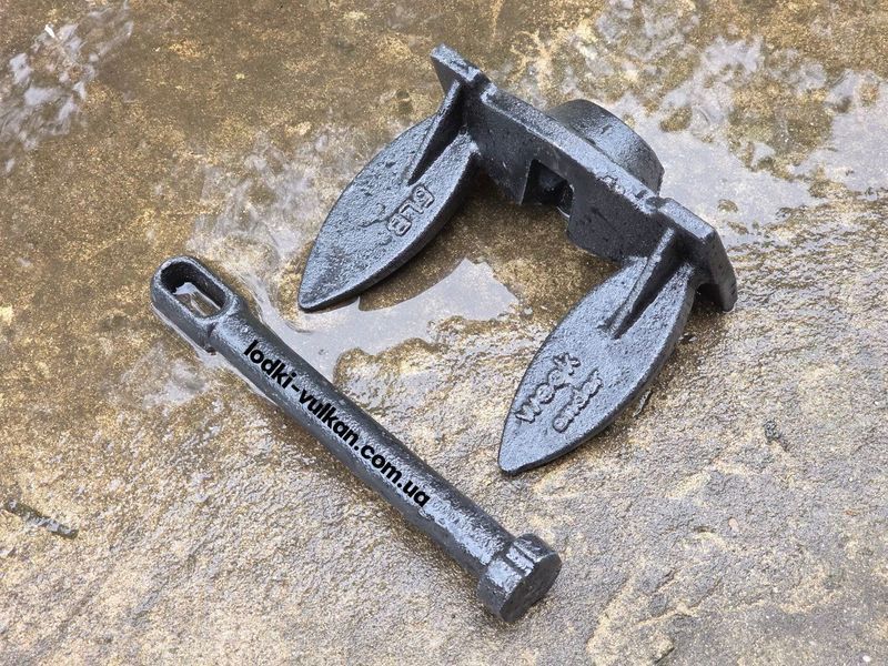 Якір для гребних та моторних човнів Navy Anchor PE 5lbs / 2,27кг AN5 фото