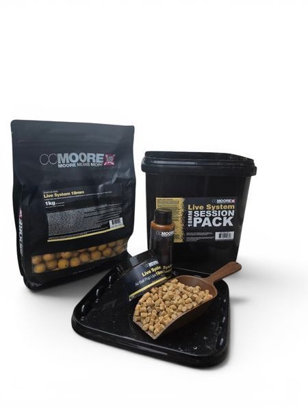 Набір для підгодовування CC Moore Live System Session Pack 18 mm 99070 фото