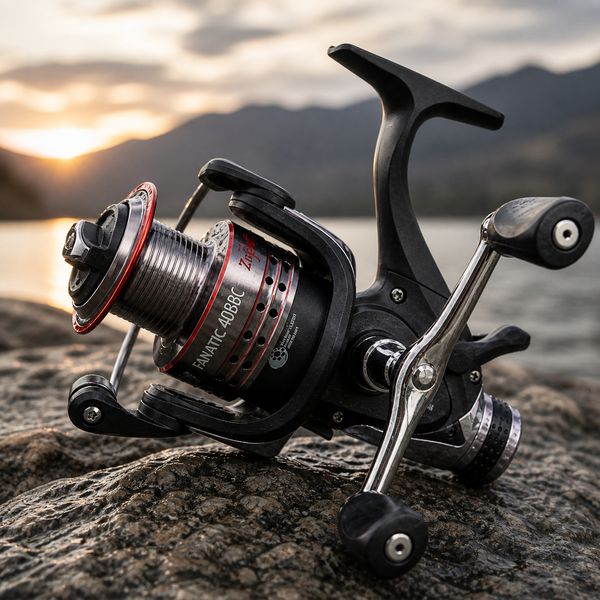 Котушка коропова Carp Zoom Fanatic 40BBC з байтранером, 5+1 підшипників, запасна шпуля CZ8099 фото