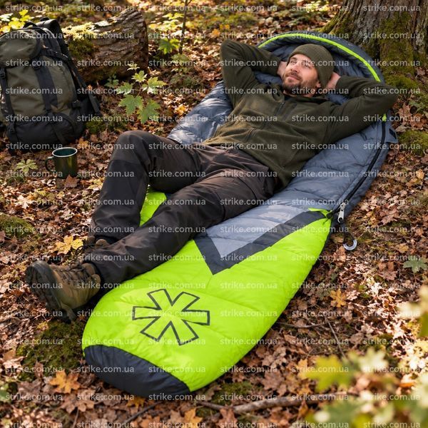 NORFIN Atlantis Plus 350 L &mdash; теплий спальник-кокон 350 г/м&sup2;, Comfort 0&deg;C, Extreme &minus;10&deg;C, NF-30119 NF-30119 фото