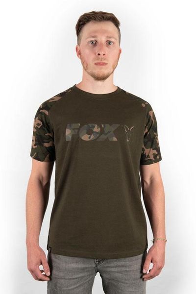 Футболка Fox Camo/Khaki Chest Print T-Shirt 1451057707 фото