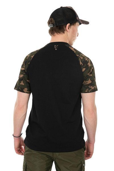 Футболка Black Fox/Camo Raglan T-Shirt XXL CFX107 фото