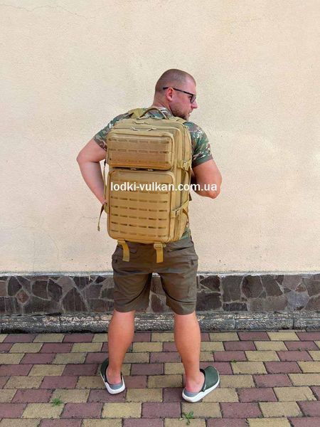 Рюкзак тактичний штурмовий RT-1512 койот 50л RT-1512 фото