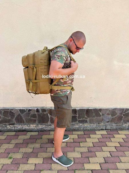 Рюкзак тактичний штурмовий RT-1512 койот 50л RT-1512 фото