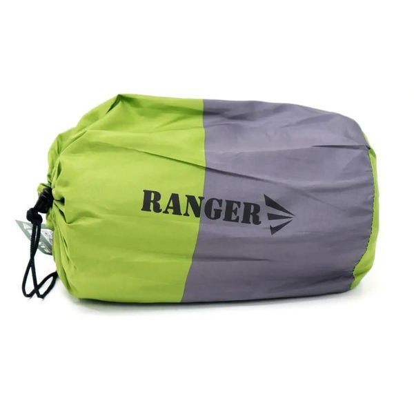Самонадувний килимок Ranger Tibet 195х60х3см з навантаженням до 100кг, одномісний самонадувний матрац Ranger RA 6632 фото
