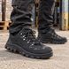 Кроссовки DAGO Style 22-07 Black Pixel мужские &mdash; чёрные тактические, рельефная ПВХ подошва, для города, работы и активного отдыха 22-07 черный пиксель фото 10