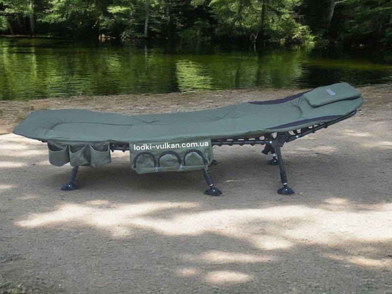 Фирменная раскладушка Ranger Campfeuer до 150кг, усиленная кровать-раскладушка Ranger RA5507 RA 5507 фото