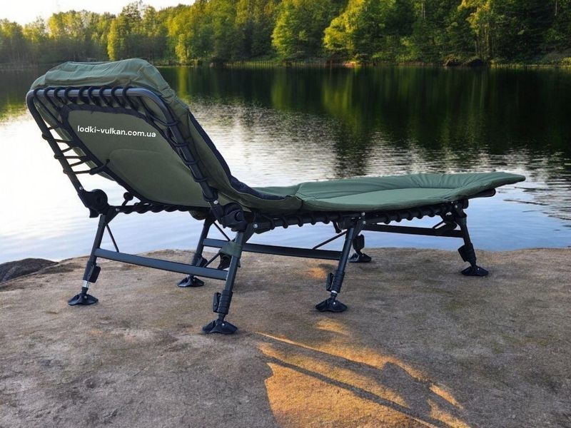 Фирменная раскладушка Ranger Campfeuer до 150кг, усиленная кровать-раскладушка Ranger RA5507 RA 5507 фото