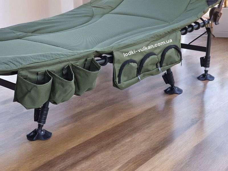 Фирменная раскладушка Ranger Campfeuer до 150кг, усиленная кровать-раскладушка Ranger RA5507 RA 5507 фото