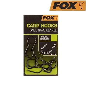 Гачок Fox Carp Hooks Wide Gape (10шт) CHK227 фото