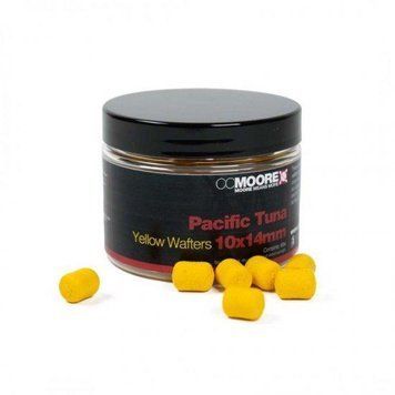 Вафтерсы CC Moore Pacific Tuna Yellow Dumbell Wafters 10X14mm (65шт) 95607 фото