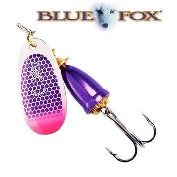 Блешня з нікелю Blue Fox Vibrax UV BFU4 PSPTU (10гр) BFU4 PSPTU фото