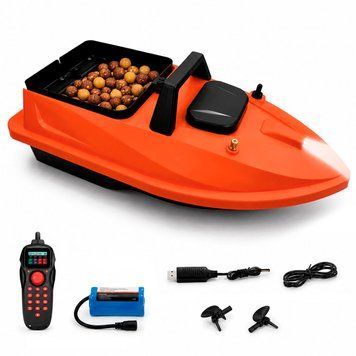 Короповий кораблик Flytec V805 GPS з автопілотом, дальність 500 м, бункер 1,5 кг V805 Mini Compact GPS фото