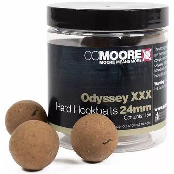 Насадочні бойли CC Moore Odyssey XXX Hard Hookbaits 24mm 15шт 99104 фото