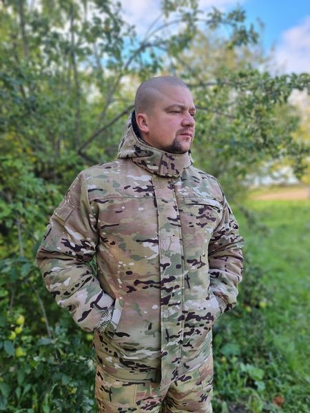 Бушлат мультикам пилот, зимний бушлат на флисе Бушлат мультикам пилот фото