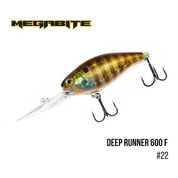 Воблер Megabite Deep Runner 600F 22 FS0633255 фото