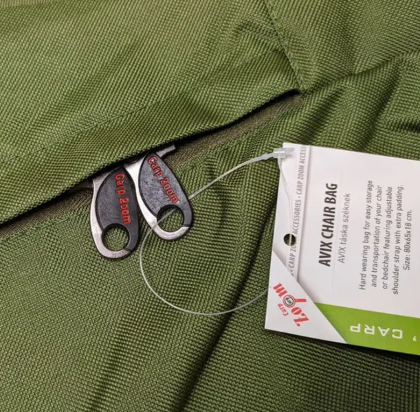 Чохол для розкладачок та складних крісел Carp Zoom Avix Chair Bag (80х80х20 см) CZ6239 фото