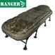 Коропова розкладачка Ranger BED 85 Kingsize Sleep до 160кг, широка коропова розкладачка зі спальником 206х90см RA5512 фото 1