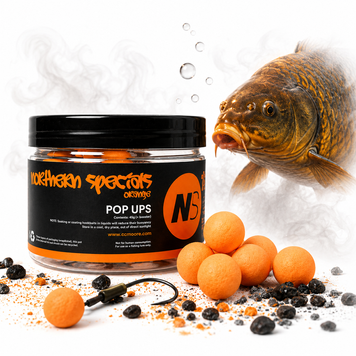 Экстраплавающие бойлы CC Moore NS1 Pop Ups+ Orange 13-14мм 45шт + бустер NS1 90612 фото