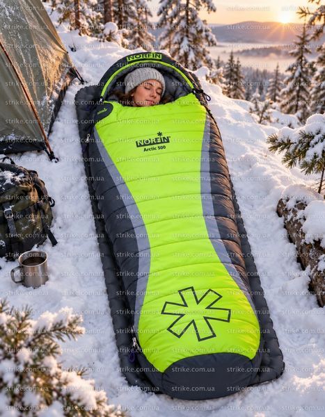 NORFIN Arctic 500 R NF-30122 &mdash; теплий спальник-кокон 230 см, комфорт до &minus;10&deg;C NF-30122 фото