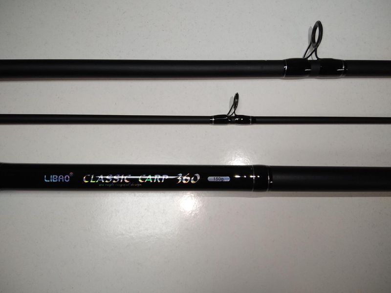 Удилище карповое Libao Classic Carp 3,9м 150гр LCC-390-150 фото
