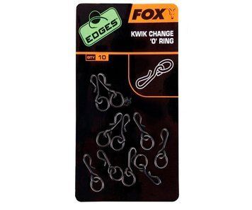 Швидкоз'ємні вертлюги Fox Edges Kwick change O ring swivels size 7, 10шт CAC674 фото