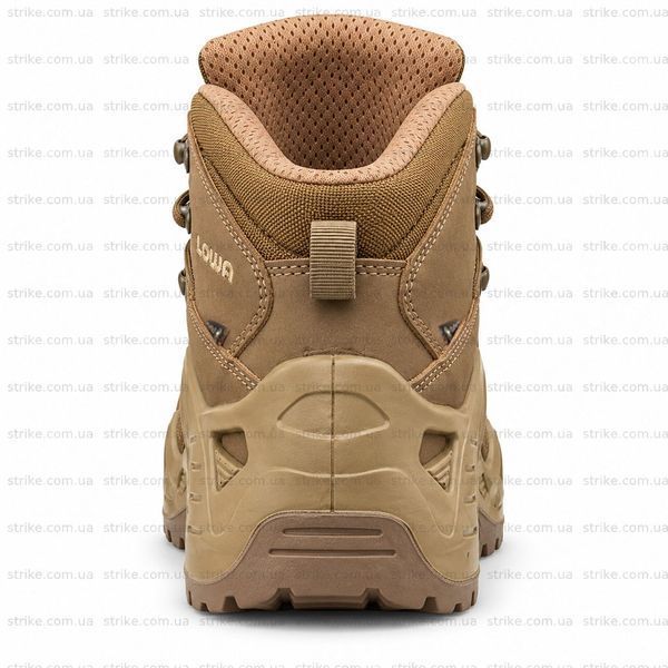 Тактичні черевики LOWA Gore-Tex з нубуку посилені водонепроникні Ботинки Lowa койот нубук фото