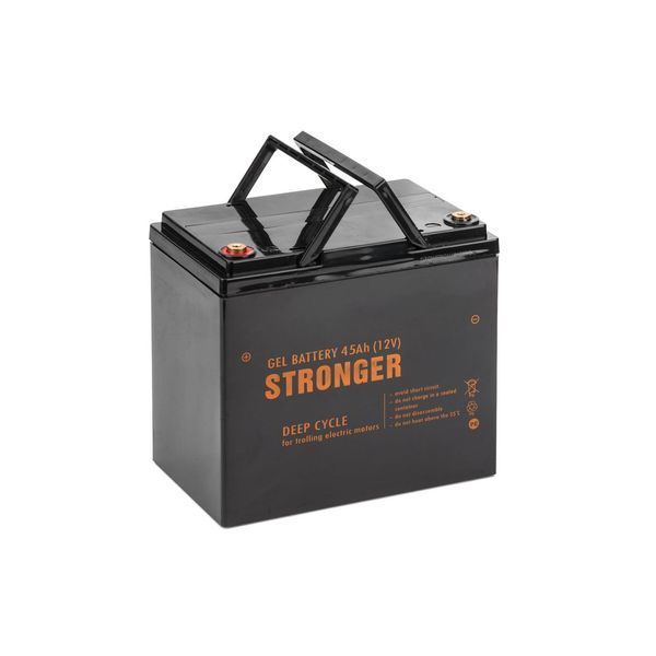 Тяговый гелевый аккумулятор Stronger 12V 45Ah, аккумулятор глубокого разряда Stronger 45А/ч 45AH GEL фото