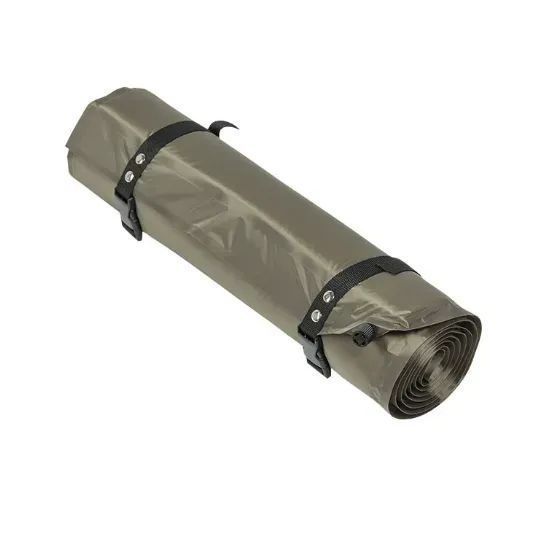 Самонадувающийся коврик Mil-Tec Thermomatte Oliv 185&times;50&times;3 см с сумкой 14420001 фото