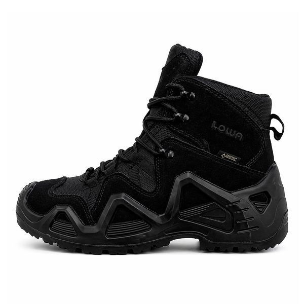 Тактичні черевики Lowa Black &mdash; водонепроникні Gore-Tex, демісезонні Ботинки Lowa черные фото