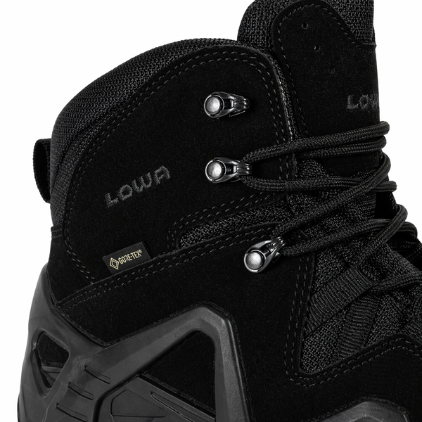 Тактичні черевики Lowa Black &mdash; водонепроникні Gore-Tex, демісезонні Ботинки Lowa черные фото